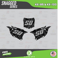 thumbnail image 3 of Kalair GFX Graphics Kit for Kawasaki KX85 (2014-2021) Snagged Series, 3 of 5