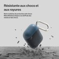 thumbnail image 2 of [Gris carbón] Estuche con mosquetón compatible con Apple [AirPods Pro] | Protección de grado militar contra impactos, resistente a rayones, carga inalámbrica, 2 of 4