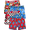 Multicolor, variant on Sonic the Hedgehog Boys Boxer Brief Underwear, 4-Pack, Sizes XS-XL