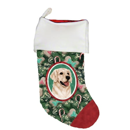 Golden Retriever White - Best of Breed Dog Breed Christmas (Best Unique Christmas Stockings)