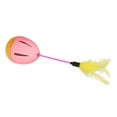 thumbnail image 2 of Juguete divertido para gatos, juguete de plumas para gatos, plumas brillantes y campana, juguete para gatos, juguetes para gatitos adaptados para la perfección Jadeshay A, 2 of 8