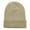 Beige, variant on Men Women Knit Skully Beanie Hat Ski Cap Cuff Slouchy Plain Solid Warm Winter - Black
