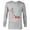 Athletic Heather, variant on Disney The Nightmare Before Christmas Jack Ho Ho Oh No - Long Sleeve T-Shirt for Men – Customized-White