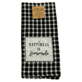thumbnail image 3 of Pair of 100% Cotton Kitchen Towels - FARMHOUSE Happiness Is Homemade & Bless This Home Tea Towels by Kay Dee Designs, 3 of 5