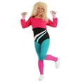thumbnail image 3 of Women's 80's Workout Girl Costume, 3 of 11