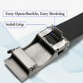 thumbnail image 5 of Maikun Mens Belts Ratchet Belts for Men Automatic Ratchet Buckle Slide Belt for Dress Casual, 5 of 6