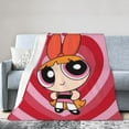 thumbnail image 2 of The Powerpuff Girls Bed Blanket Air Conditioner Quilt Ultra Soft Flannel Blanket All Season Fuzzy Blanket Reversible Fluffy Plush Blanket 40"X30", 2 of 8