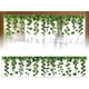 thumbnail image 1 of Calcomanía estática para ventana de doble cara para vidrio grande. 1 hoja de enredadera y hoja verde colgante de 120 x 30 cm. Calcomanía impermeable y extraíble para ventana., 1 of 9