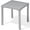Gray, variant on Pellebant 16" Outdoor Side Table, All-Weather Square Metal Patio End Table for Garden, Porch, Deck, Backyard, Grey
