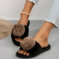 thumbnail image 2 of Bovxnpu House Slippers for Women Casual Indoor/Outdoor Shoes, Women's Casual Open-Toe Capibala Comfortable And Warm Slippers Suitable For Fall And Winter Home Wear Comfy Indoor House Shoes, 2 of 8