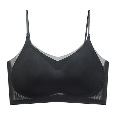 ASFGIMUJ Bras For Women Full Coverage Comfortable Sexy Thin Silk Beautiful Back Seamless Sagging Sports Bra Comfort Bra