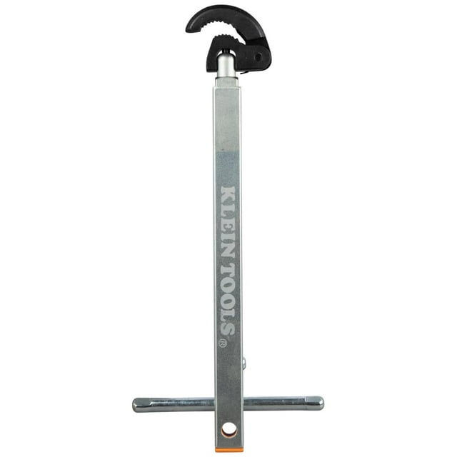 Llave telescópica para lavabo Klein Tools 68232, llave de plomería ajustable de 10 a 17 pulgadas con