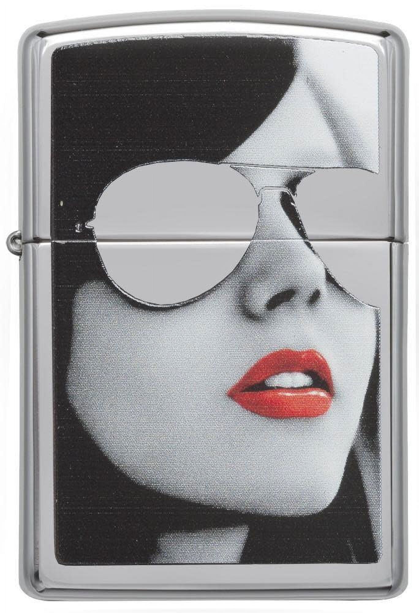 Zippo Sunglasses High Polish Chrome Pocket Lighter