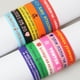 thumbnail image 4 of 1 pulsera de silicona personalizada grabada, pulsera de silicona personalizable con identificación SOS, brazalete personalizado para todos, incluso, 4 of 4