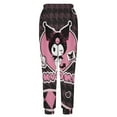 thumbnail image 5 of Kuromi And My Melody Mens Joggers Sweatpants 3D Print Pants Novelty Graphic Trousers Casual Athletic Sports Joggers with Pockets, 5 of 7