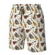 thumbnail image 4 of Fotbe Guitar Trajes de Baño Estampados para Hombre, Shorts de Verano de Secado Rápido, Ropa de Playa, Bañadores-Small, 4 of 6