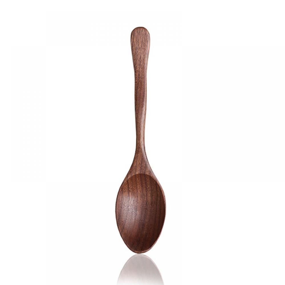 Jongmart Wooden Spoons for Eating Mixing Stirring,Long Handle Spoon with Japanese Style Kitchen