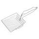 thumbnail image 3 of Pala de acero inoxidable para arena de gatos, pala de metal para excrementos, caja de arena, tamiz resistente para excrementos de gato, fácil limpieza para gatos pequeños, 3 of 6