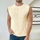 thumbnail image 2 of Chaleco con capucha de malla de color liso para hombre: diseño con cuello en V y hueco, sin mangas, poliéster, tallas S-XXXL, 2 of 6