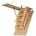 thumbnail image 2 of Fakro 66853 LWP-L 22/54 Longer Wooden Insulated Attic Ladder Maximum capacity: 300 Lbs, 2 of 3