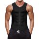 thumbnail image 4 of Chaleco de sudor de sauna para hombres Macarena Chaleco de entrenamiento de cintura neopreno caliente XXXL, 4 of 7