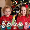 thumbnail image 2 of 6pcs Cake Edge Cake Flag Insertion Christmas Theme Santa Snowman Christmas Tree Baking, 2 of 4