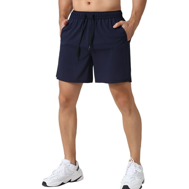 Shorts para hombre Pantalones cortos deportivos para hombres con bolsillos Baloncesto de secado rápi Meterk Shorts para hombre