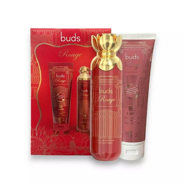 Set de perfume Emper Mist + Lotion 250 ml para mujer Buds Rouge