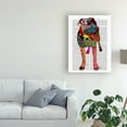 thumbnail image 3 of Trademark Fine Art 'Staffordshire Bull Terrier Patchwork' Canvas Art by Fab Funky, 3 of 3