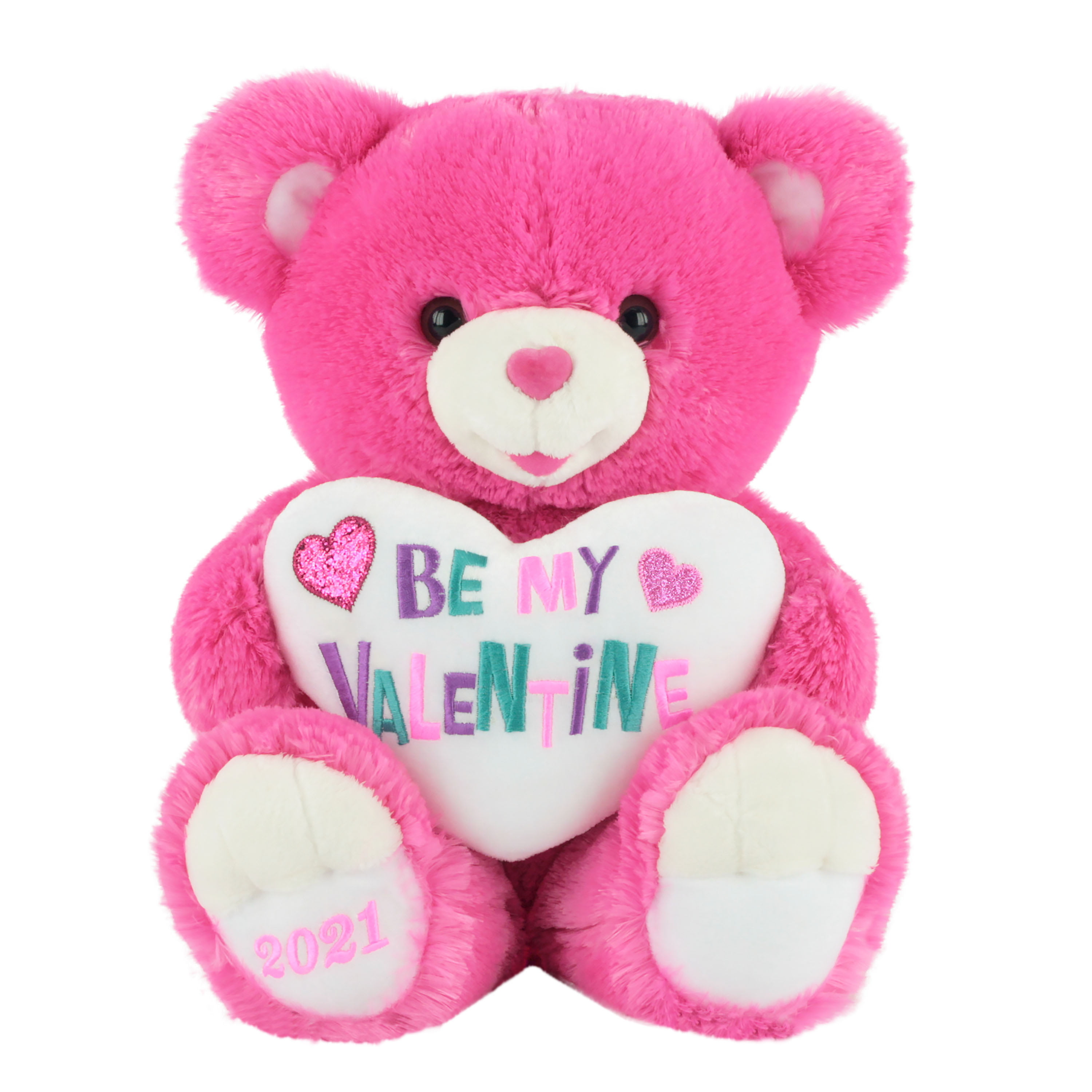 Way To Celebrate Valentine’s Day Large Sweetheart Teddy Bear 2021, Dark