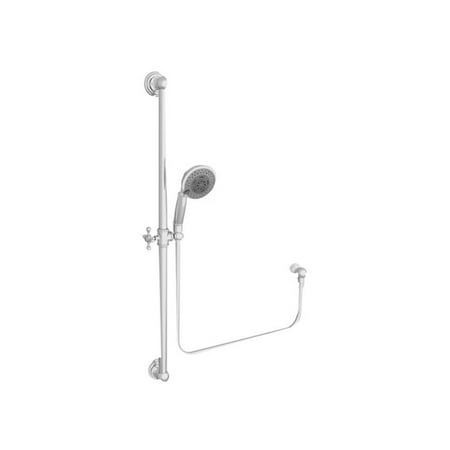 280e Oil - Newport Brass 280E/26 Polished Chrome Handshower With Slide Bar