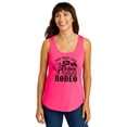 thumbnail image 2 of And They Call The Thing Rodeo Western Tank Top for Women & Teens Cute Country Top Neon Pink Tank Top Small, 2 of 4