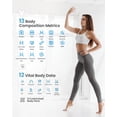 thumbnail image 3 of Smart Scale and Tape Measure, Digital Bluetooth Scale with Tape Measure for Body Measuring, Weight Loss, Muscle Gain, Gift, 400lbs, Inches/cm, 3 of 16