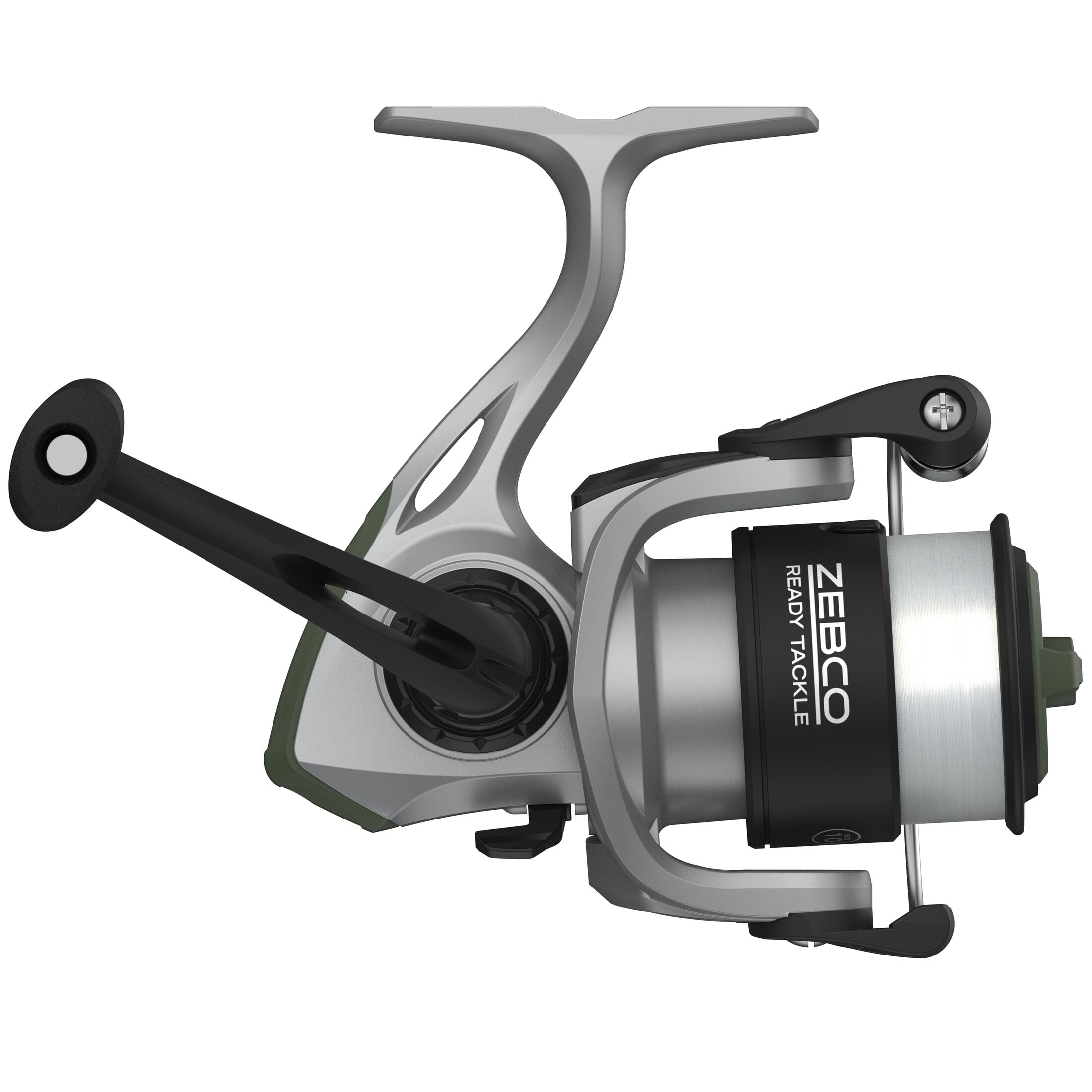 Zebco Ready Tackle Trout Spinning Combo, 6-Foot Fishing Rod, Size 10 Reel, 30-Piece Kit