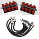 thumbnail image 5 of Arnés de Extensión de la Bobina de Encendido, Kit de Reubicación de Paquete de Bobina de Encendido de Alto Rendimiento ABS DE ABS DURACIO DURADERA PARA UN BLOQUE PEQUEAN LSX, 5 of 7