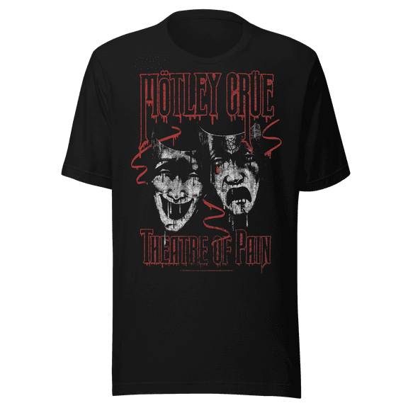 Motley Crue - Theatre of Pain Jumbo Print T-Shirt