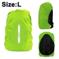thumbnail image 2 of Mochila cubierta impermeable para lluvia, mochila reflectante cubierta para lluvia polvo/antirrobo/bicicleta/senderismo/camping/viajes/actividades al aire libre Ormromra CPB-DE-HJJ-101-7, 2 of 5