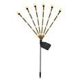 thumbnail image 2 of Firefly Lawn Lamp 2 Modos 6LED Solar Ground Plug Light 600mAh (Warm Light 1pc) Likrtyny Para estrenar, 2 of 9
