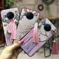 thumbnail image 5 of LYM-Phone Case For Nokia X100, Dirt-resistant Anti-knock TPU tassel bell Durable Chinese Style Shockproof Back Cover Soft case Anti-dust Waterproof Silicone protective, 5 of 9