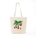 thumbnail image 6 of CafePress - Tropical Christmas Tote Bag - Unisex Canvas Tote Bag, Beige, 1-Piece, 6 of 7
