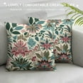 thumbnail image 3 of JRXY  Cactuses Decorative Throw Pillow Cover Case,Succulents and Cactuses Outdoor Pillow Cases Square Standard Cushion Covers for Sofa Couch Bed Car Green Pink White, 3 of 5