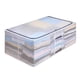 thumbnail image 2 of XWSHYW Contenedores de Almacenamiento Bolsa de Almacenamiento Debajo de La Cama con Estructura de Acero Reforzado, Resistente, Plegable, con Asas, Transparente, para Ropa, Mantas, Suéteres, Juguetes, 2 of 6