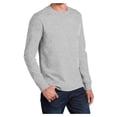 thumbnail image 4 of Mafoose Mens Long Sleeve Essential T-Shirt Ash 4X-Large, 4 of 6