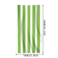 thumbnail image 2 of Oversized Microfiber Beach Towel - Sand-Free, Quick-Dry Cabana Stripe Pool Towel for Adults, Perfect for Travel, Swimming, and Camping Green, 2 of 6