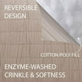 thumbnail image 5 of Swift Home  Crinkle Enzyme Wash Oversized Coverlet/Bedspread Quilt Sets Navy Twin/Twin XL 2 Piece, 5 of 5
