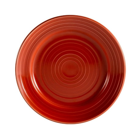 

Color Tango Plate 10-1/2 Dia. X 1-1/2 H Porcelain Red 12 packs