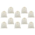 thumbnail image 4 of 10pcs Drawstring Strainer Bags Cheesecloth Filter Bags for Spice Medicine Dried Herbs, 4 of 6