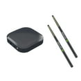 thumbnail image 1 of Ensemble de Batterie Électronique Virtuelle, Ensemble de Baguettes de Tambour, Baguettes Électriques Portables avec Pédales, Machine de Batterie Électronique Intelligente pour Débutants Adultes Enfants Cadeau, Bluetooth et 8 Sons, 1 of 8