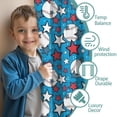 thumbnail image 3 of Blackout Kids Curtains,Blue Stars and Baseballs Pattern Childrens Insulated Curtains Set Of 2,Bedroom Essentials,Toddler Room Decor 42"x54", 3 of 5