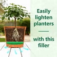 thumbnail image 7 of 4Pcs Planter Pot Filler Insert, 8 x 8 x 1.1in Square Plant Pot Filler, Lightweight Flower Pots Drainage Filler for Indoor Outdoor Gardening Plants Container, Green, 7 of 7